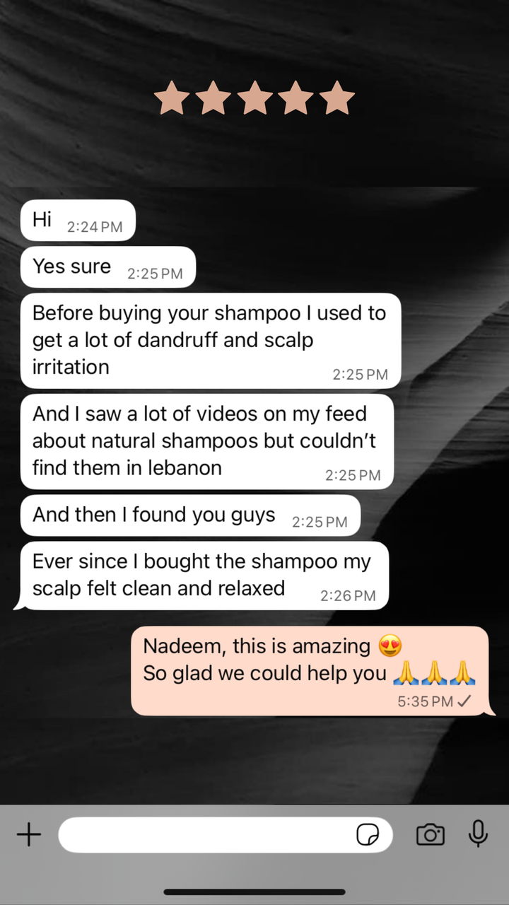 Customer testimonial