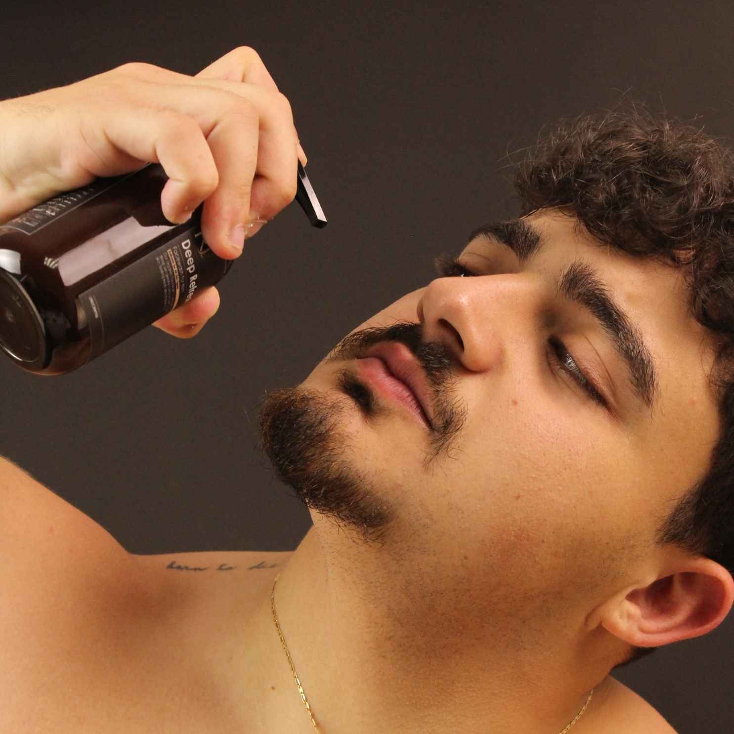 Model holding Raqiia Deep Refresh Facewash